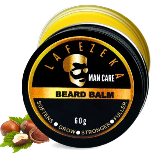 Lafezeka Beard Balm - Styles, Strengthens & Softens Beards & Mustaches
